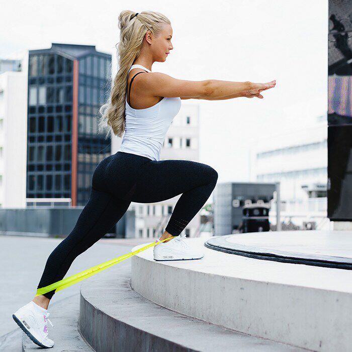 Booty Builder Minibands Pink 4-pak