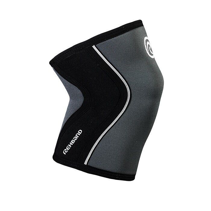 RX Knee Sleeves 7mm Gr&aring;/Sort