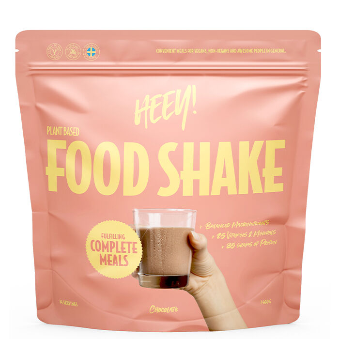 Vegansk Food Shake M&aring;ltidserstatning 1400 g Chokolade