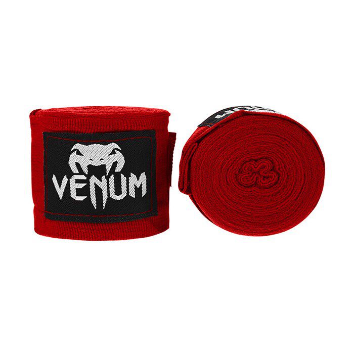 Venum "Kontact" Boxing Handwraps, 4 m, Red
