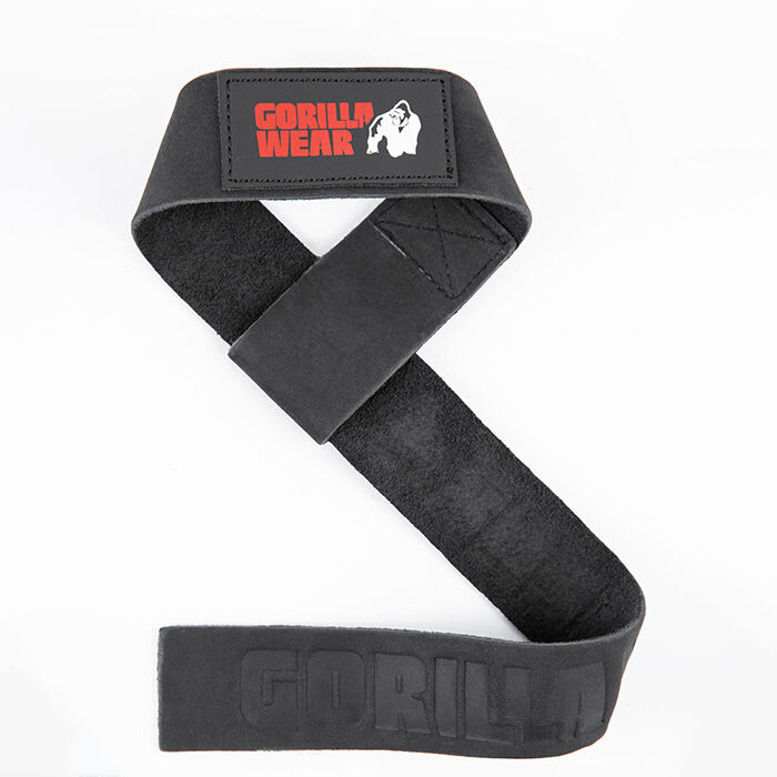 Lifting Straps L&aelig;der Sort