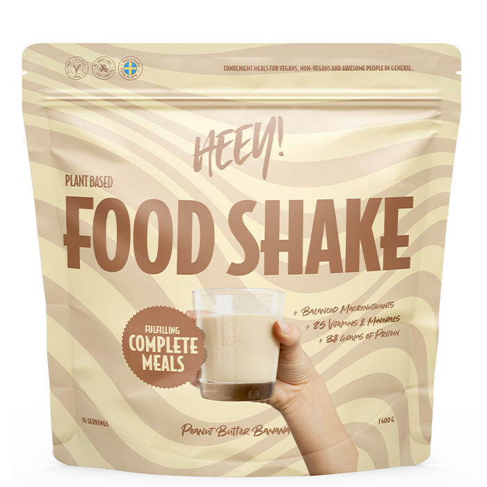 Vegansk Food Shake M&aring;ltidserstatning 1400 g Peanutbutter Banan