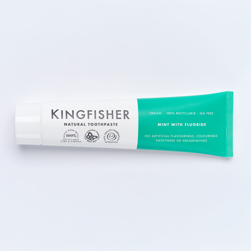 Tandpasta Kingfisher Mint/Fluor, 100 ml