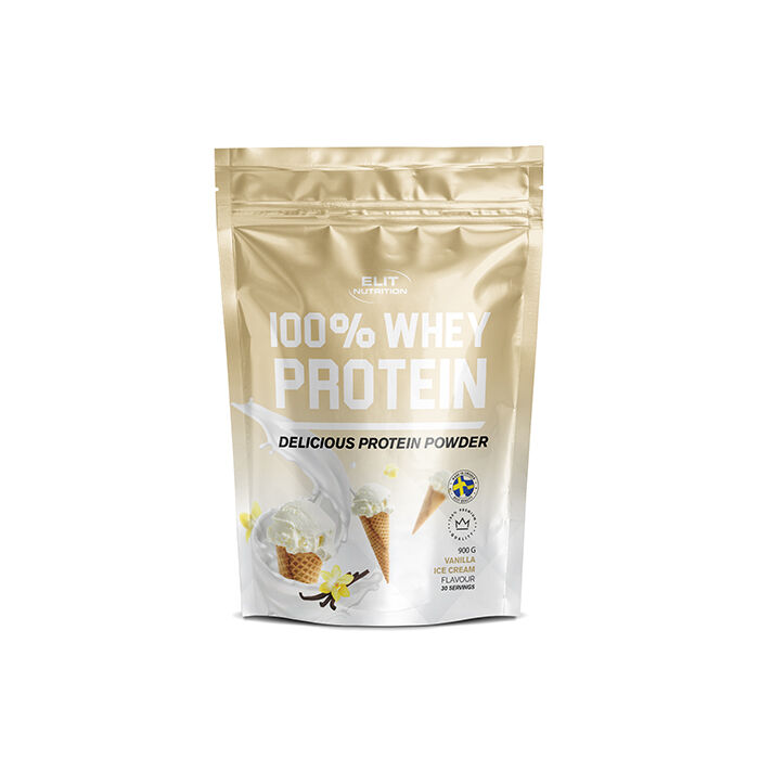ELITE 100% Whey Protein 900 g (6 smagsvarianter) Vanilla
