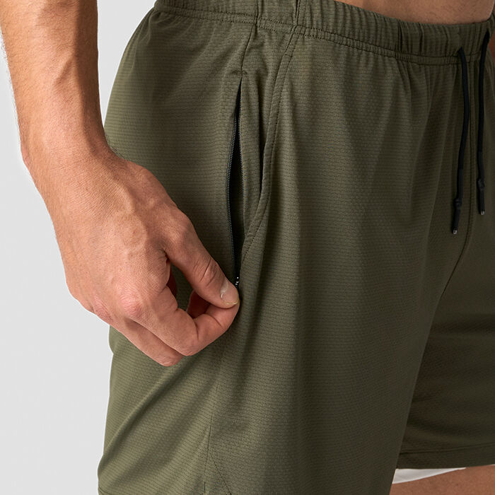 Stride 2-in-1 Shorts, Army