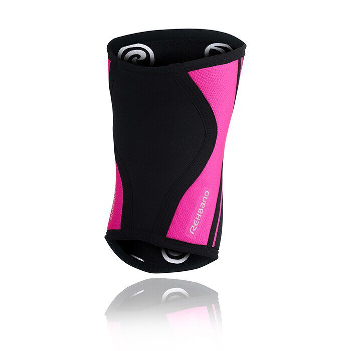 RX Knee Sleeves 5mm Sort/Pink