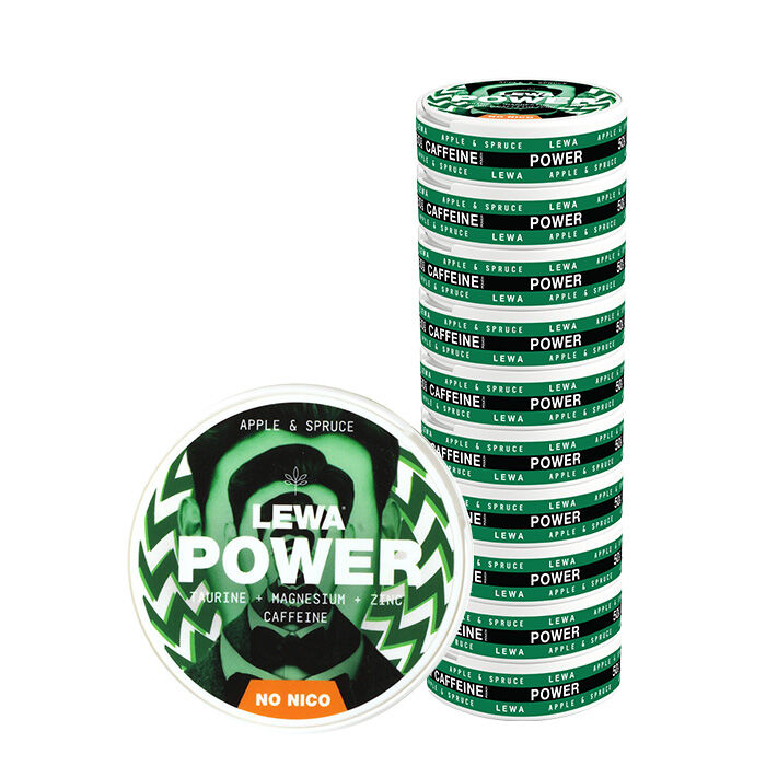 10 x LEWA Functional NoNic0 POWER Apple/Spruce (Granskott)