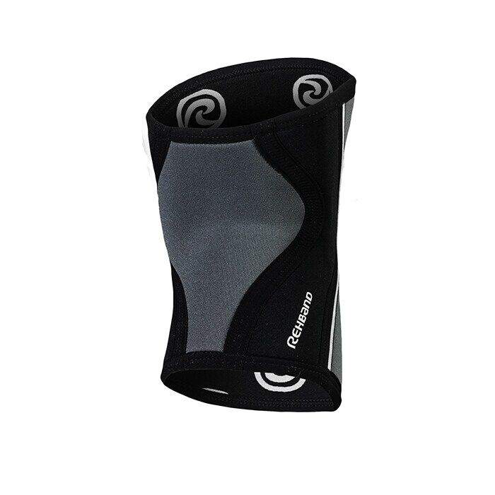 RX Knee Sleeves 7mm Gr&aring;/Sort