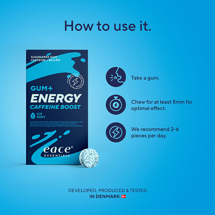 Tyggegummi Energy Boost 10 st