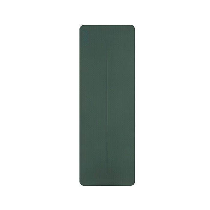 Yogamatta Position 4 mm Gr&oslash;n Sort