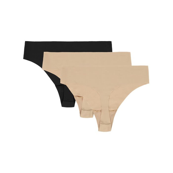 Pure Stretch No Show Trusser 3-pak