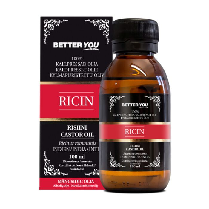 Kallpressad Ricinolja 100 ml