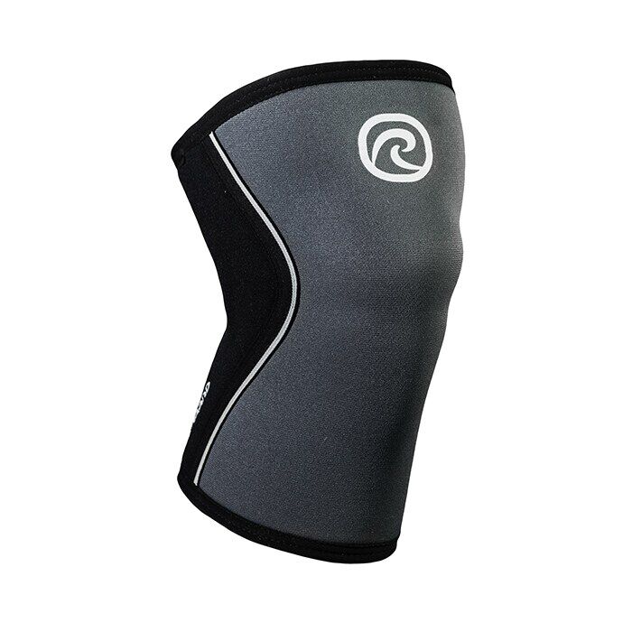 RX Knee Sleeves 7mm Gr&aring;/Sort