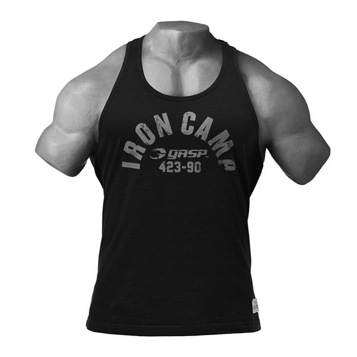 Throwback Tank, Wash Black