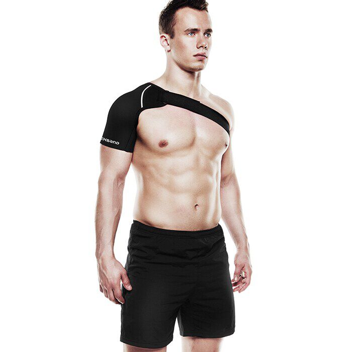 QD Skulderst&oslash;tte H&oslash;jre 3mm Sort