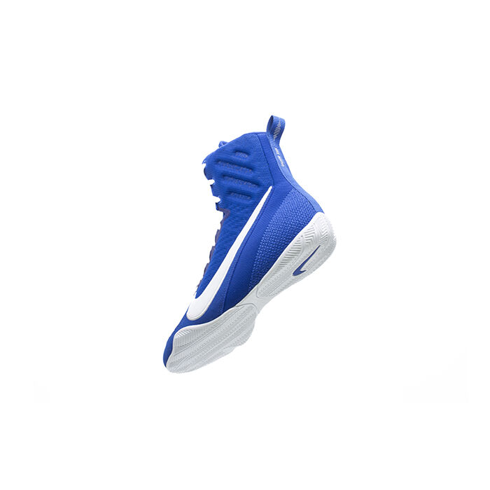 Nike Machomai 3 Boksesko Bl&aring; Hvid