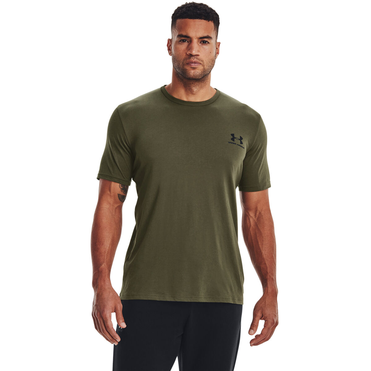 Sportstyle LC T-shirt M&oslash;rkegr&oslash;n