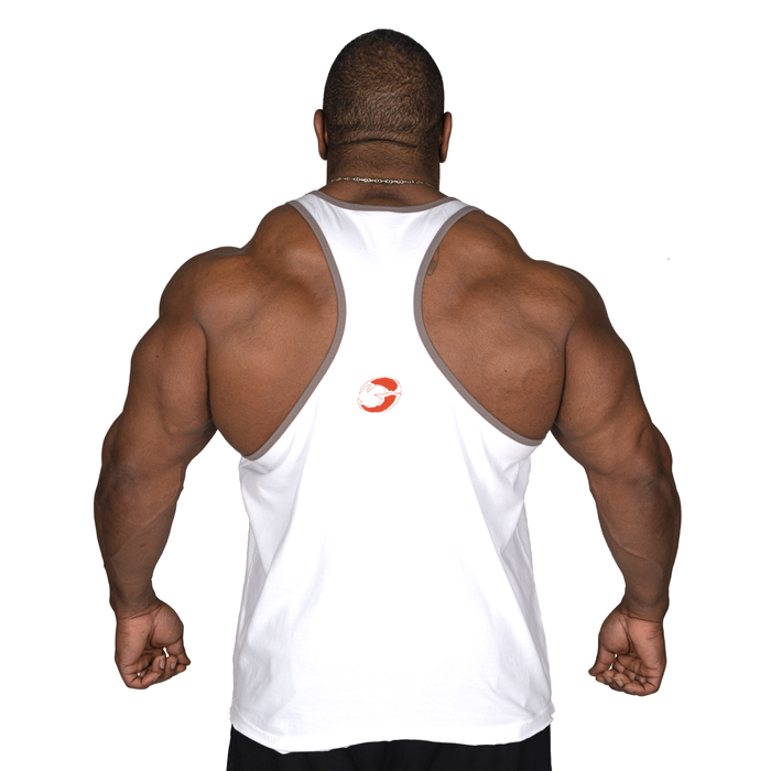 Vintage T-Back Tanktop Hvid