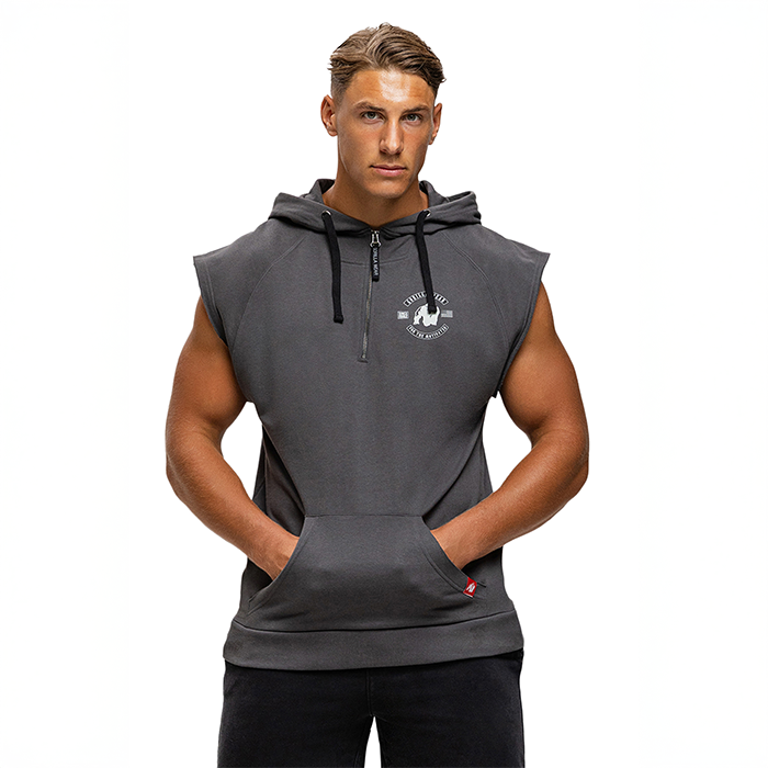 Huntley &AElig;rmel&oslash;s Hoodie Gr&aring;