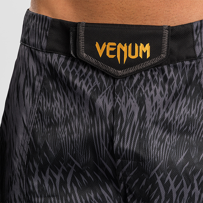 Venum X Chimaev Wild Borz Fightshorts Sort Gr&aring;