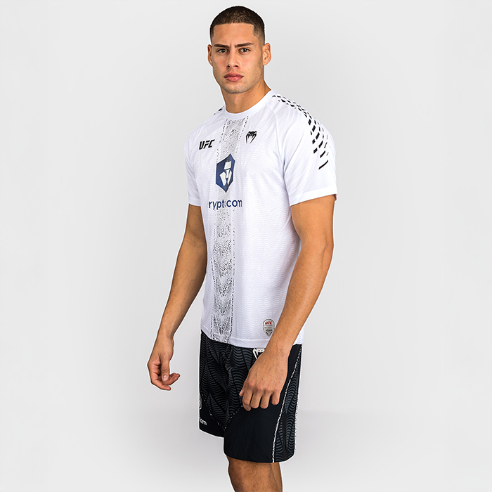 UFC Zenith by Venum Fight Night Tr&oslash;je Jersey Hvid
