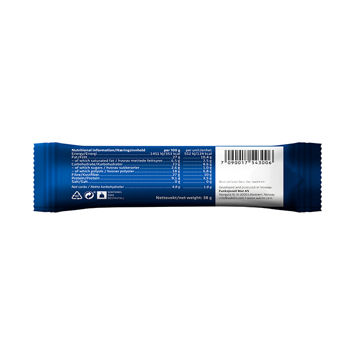 Sukrin Marzipan Bar 38 g