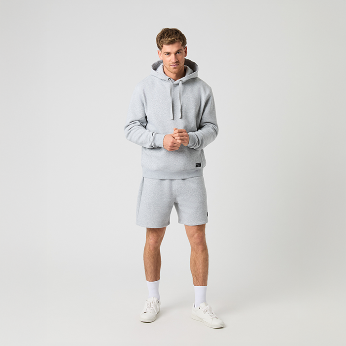 Centre Hoodie Lysegr&aring;