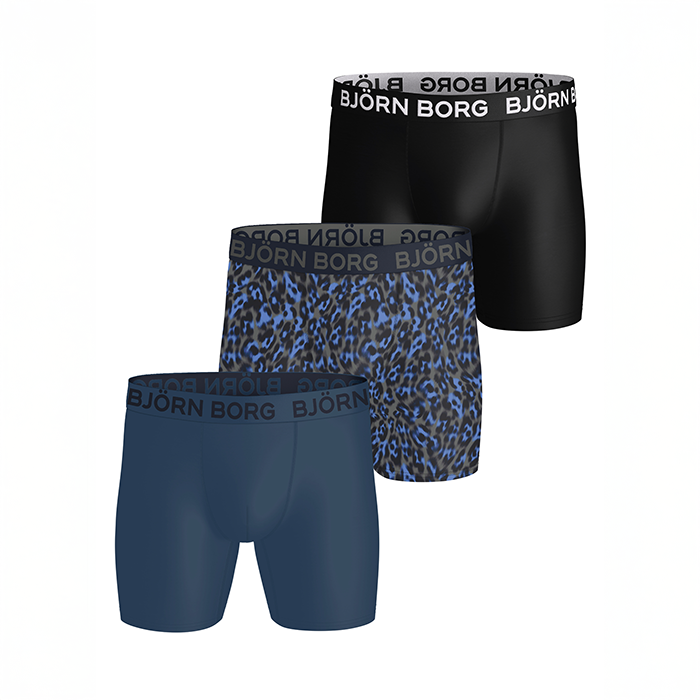 Sports Microfiber Boxer 3 pak