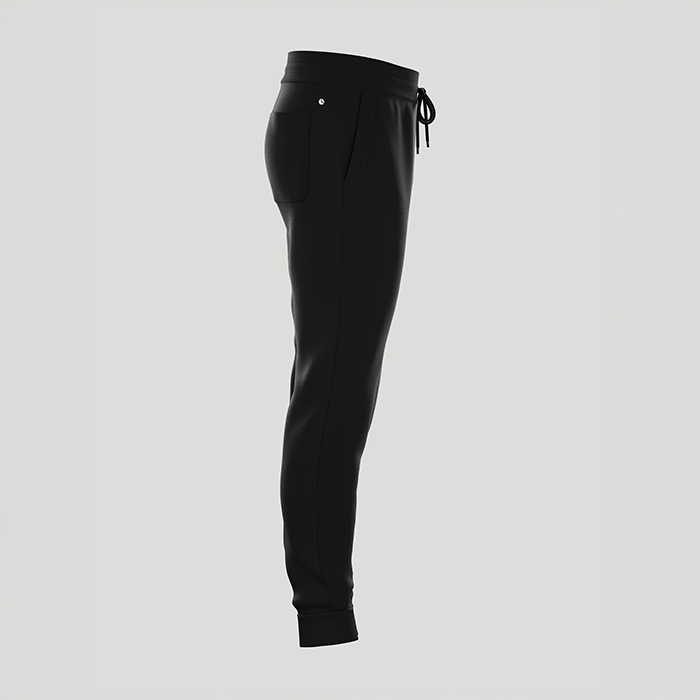 Essential Tapered Sweatpants Sort