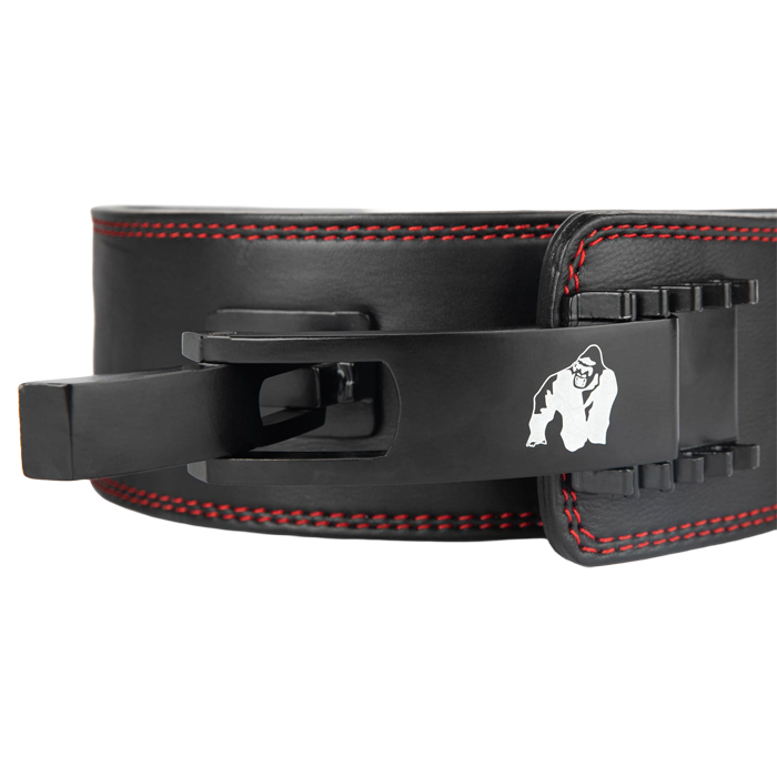 4 Inch Premium Lever Belt, Black