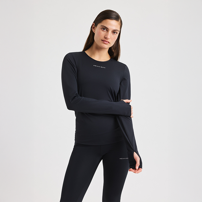 Jacquard Lang&aelig;rmet Sort