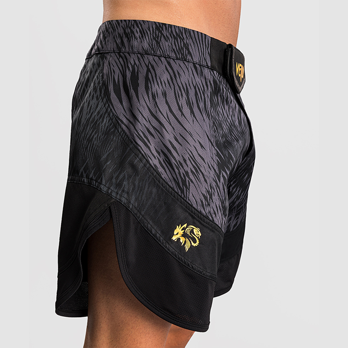 Venum X Chimaev Wild Borz Fightshorts Sort Gr&aring;