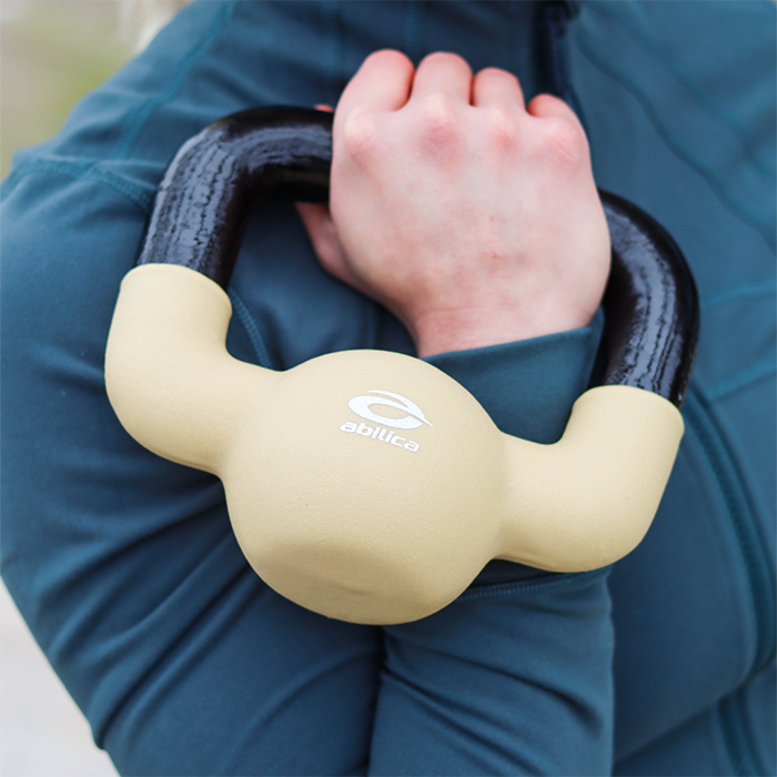 Kettlebell med beskyttelse  