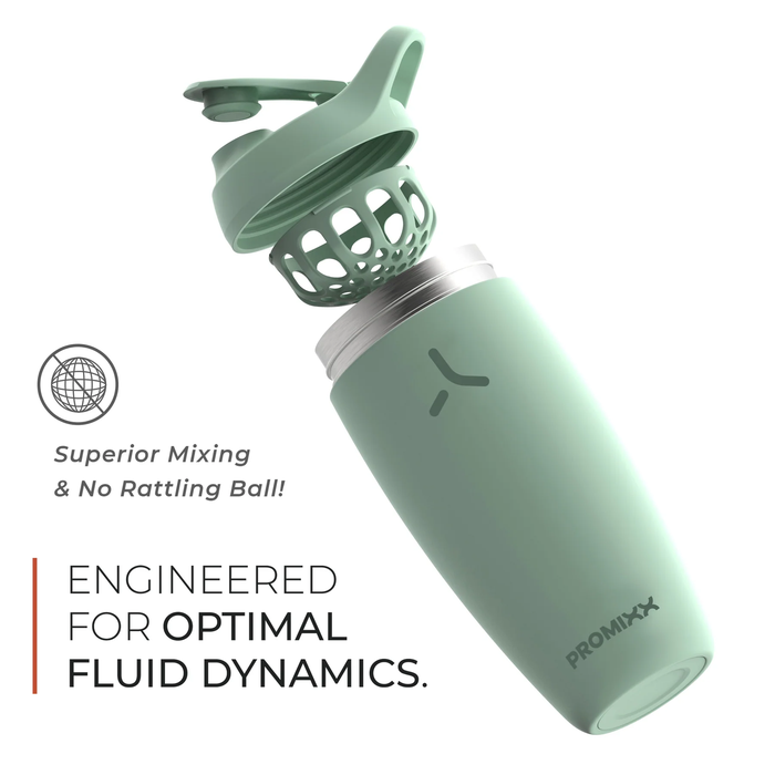 Pursuit Double Wall Steel Shaker 550ml Bl&aring;