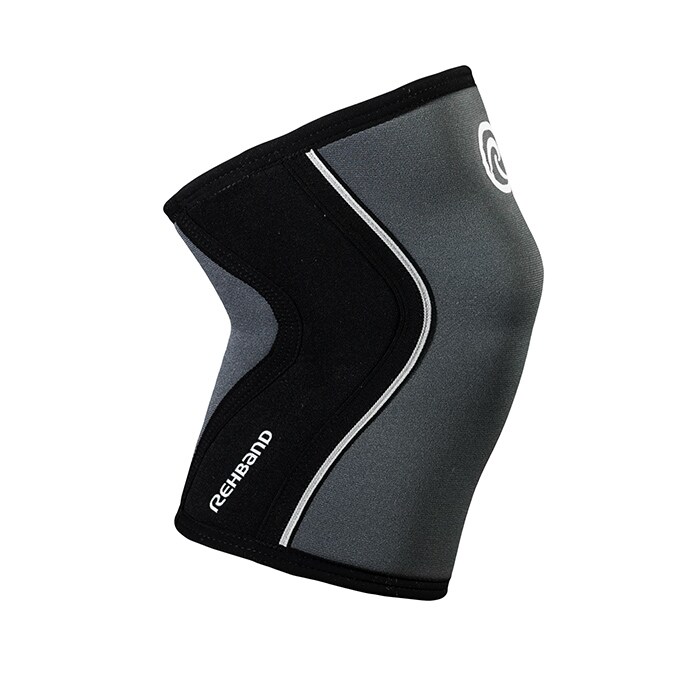 RX Knee Sleeves 7mm Gr&aring;/Sort