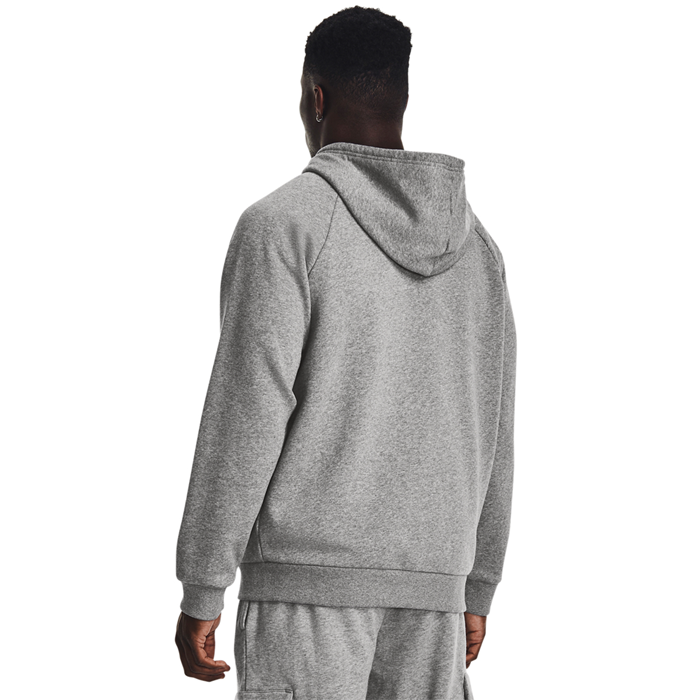 UA Rival Fleece FZ Hoodie Gr&aring;