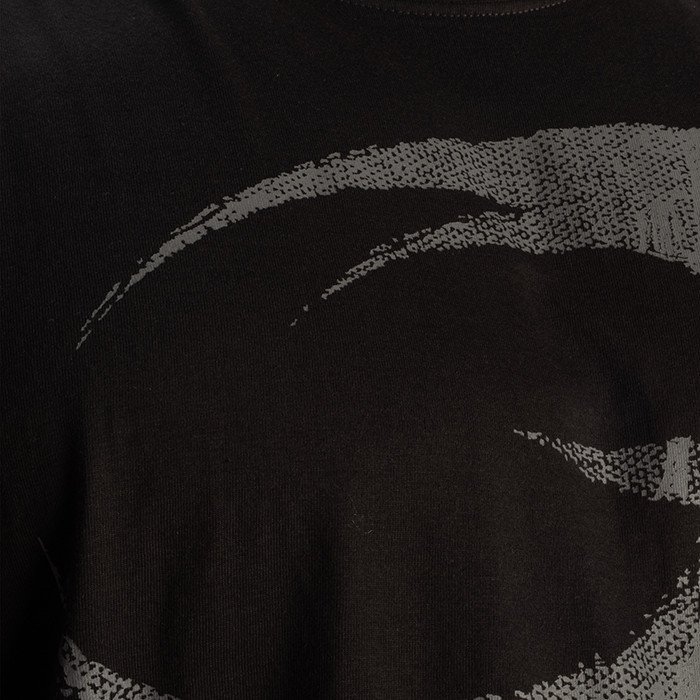 Pump Cover Iron T-shirt Sort Gr&aring;