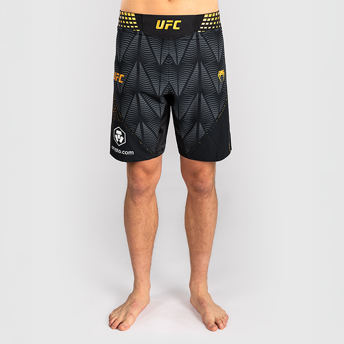 UFC Zenith by Venum Fight Night Fightshorts Lang model Sort Guld