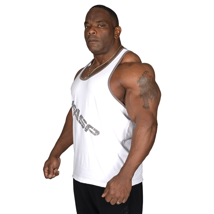 Vintage T-Back Tanktop Hvid