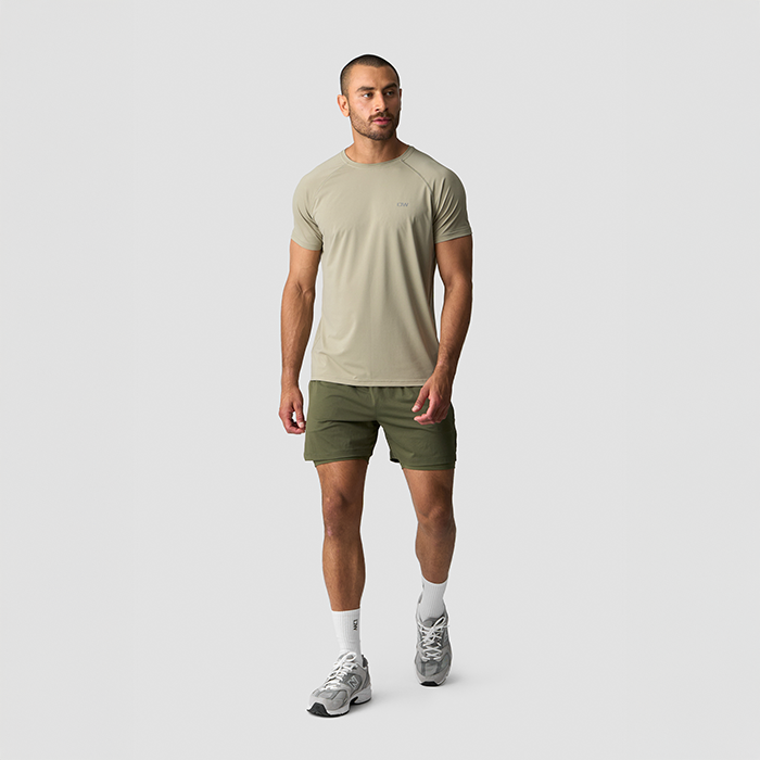 Stride 2-i-1 Shorts Gr&oslash;n