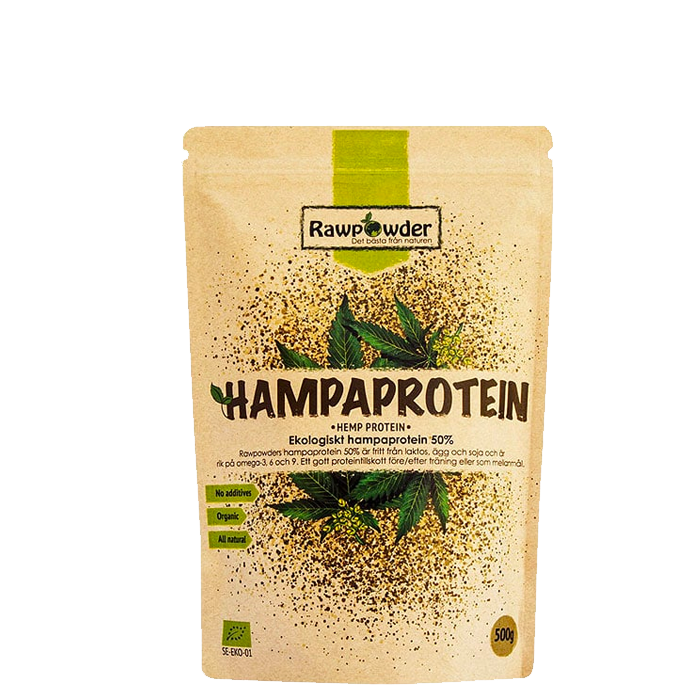 &Oslash;kologisk hampeprotein 500 g