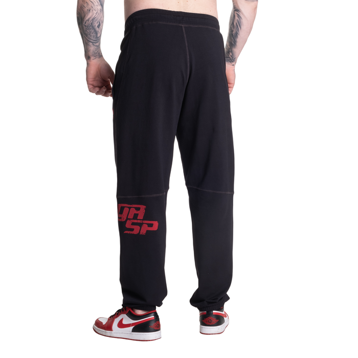 Vintage Sweatpants Sort R&oslash;d