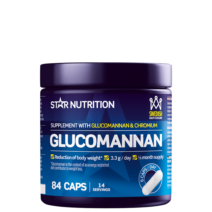 Glucomannan Fedtforbr&aelig;nder 84 Kapsler