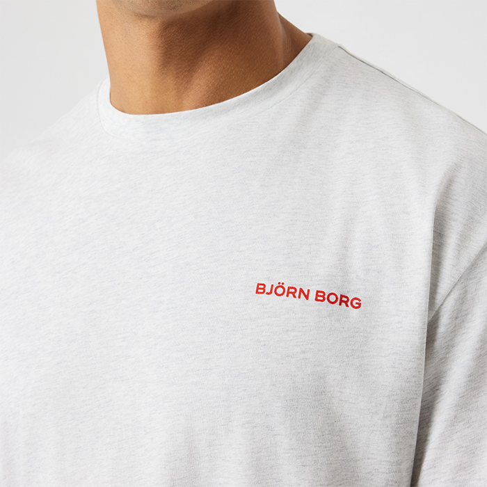 Gym Oversized T‑shirt Lysegr&aring;