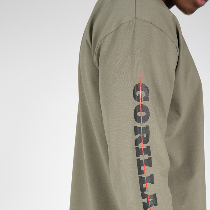 Boise Oversized Long Sleeve, Army Green