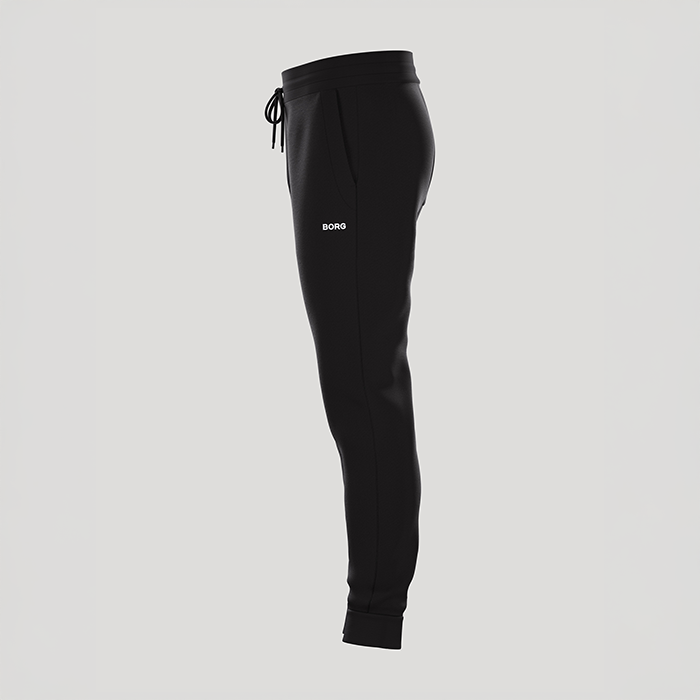 Essential Tapered Sweatpants Sort