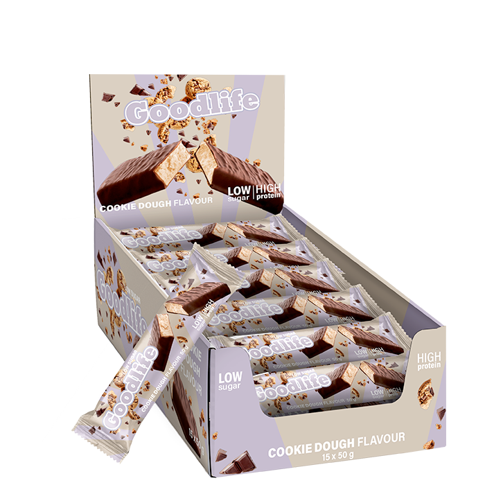 15 x Low Sugar Protein Bar 50 g cookie_dough