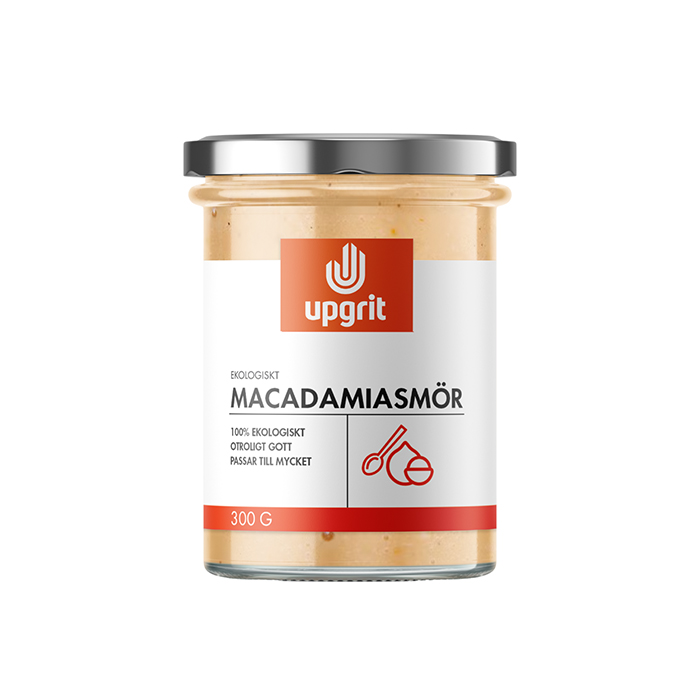 Macadamiasm&oslash;r EKO 300 gram