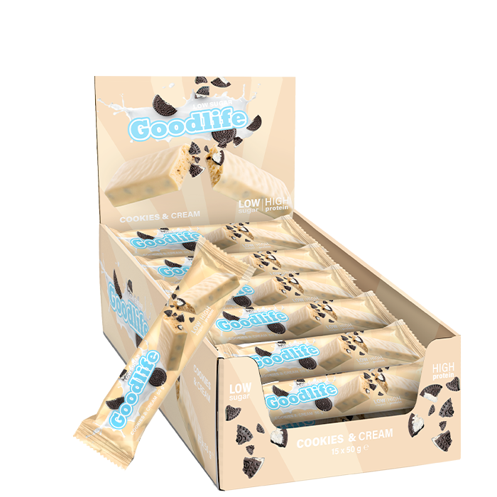 15 x Low Sugar Protein Bar 50 g cookies_and_cream