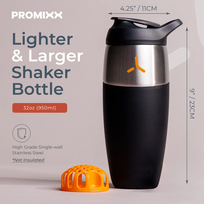 Pursuit Shaker Steel 950ml Sort